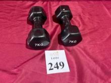 7KG / 15.43 LB. DUMBBELLS