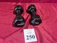 7KG / 15.43 LB. DUMBBELLS