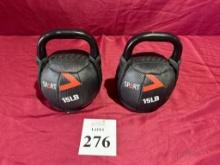 SPART BRAND KETTLE BELLS 15 LB.