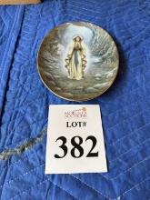 BRADFORD EXCHANGE OUR LADY OF LOURDES PLATE