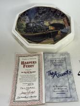 HARPER'S FERRY HISTORIC RAILWAYS PLATE COLLECTION