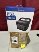 HALO POWER STATION (NEW IN BOX)