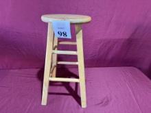 WOOD STOOL