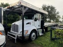 2019 KENWORTH, MODEL: T370 THREE CAR FLATBED /TOW TRUCK