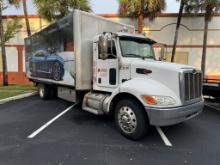 2019 PETERBILT, MODEL: PB337 DELUXE ENCLOSED FLATBED CAR CARRIER/TOW TRUCK