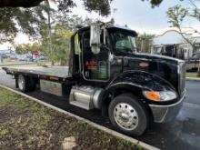2020 PETERBILT, MODEL: 337 FLATBED CAR CARRIER/TOW TRUCK