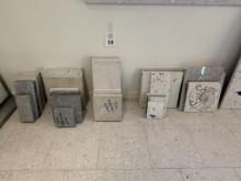 LOT CONSISTING OF ASSORTED SIZE TILE SAMPLES
