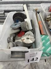 LOT CONSISTING OF ASSORTED GRINDING WHEELS