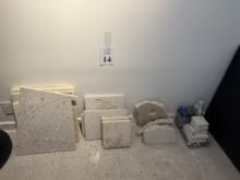 LOT CONSISTING OF ASSORTED SIZE TILE SAMPLES