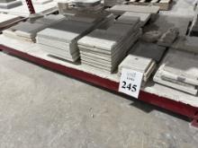LOT CONSISTING OF ASSORTED SIZE SELL STONE TILES