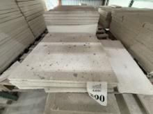 LOT CONSISTING OF SHELL STONE TILES