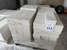 LOT CONSISTING OF SHELL STONE TILES