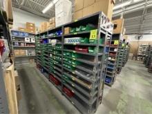 CONTENTS OF (8) SHELVING UNITS