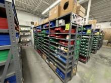 CONTENTS OF (8) SHELVING UNITS