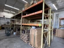 CONTENTS OF (6) SECTIONS OF PALLET RACKING