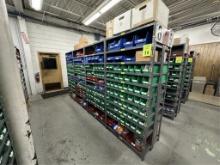 CONTENTS OF (8) SHELVING UNITS