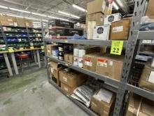 CONTENTS OF (7) SHELVING UNITS