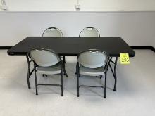 LIFETIME 6' PLASTIC FOLDING TABLE