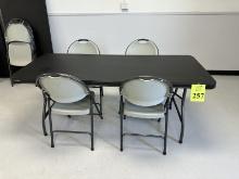 LIFETIME 6' PLASTIC FOLDING TABLE