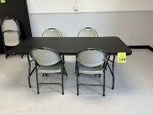 LIFETIME 6' PLASTIC FOLDING TABLE