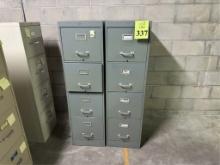 4-DRAWER METAL FILING CABINETS