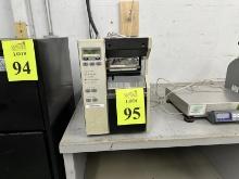 ZERBA 110XIIII LABEL PRINTER