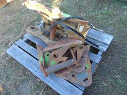 Excavator bucket quick att.