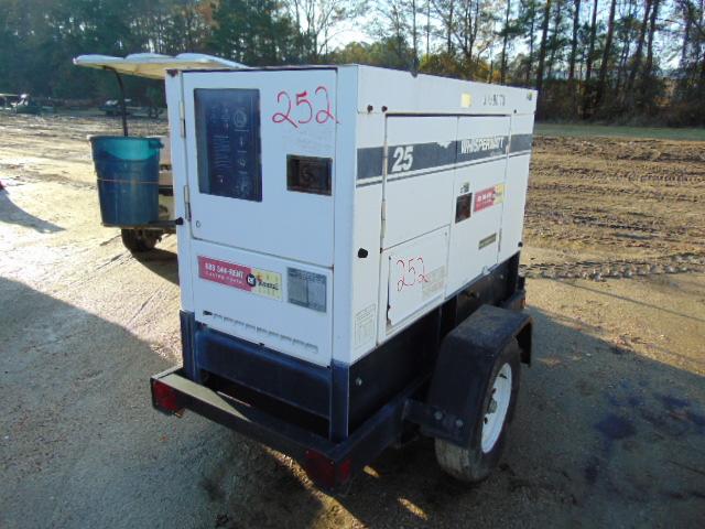 Whisper Watt 25 Generator Pull Type Phase2 & single 60Hz, 25 Kva,14.4 Kw, 2