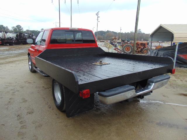 1997 DODGE RAM 2500 VIN:3B7MC33D7VM526378 ext. cab with flat bed, wood floo
