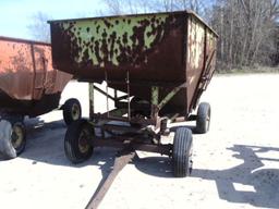 grain wagon w/John Deere running gear