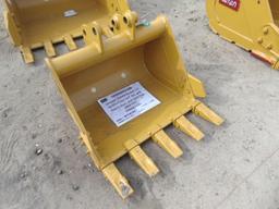 New Teran 24'' Bucket for CAT 301 with side cutters & 5HD TipsJ250 Tips30MM Pins