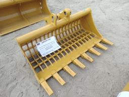 New Teran Skelton Clean-up bucket 42'' for CAT 303 with 7HD TipsPIN40x260MM
