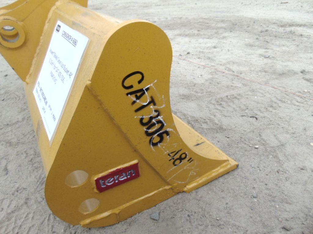 New Teran Cleam-Up Bucket 48'' for CAT305/306, PIN45x345