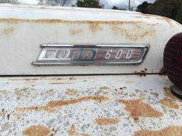 VIN:F61CEA98291 Ford F600 single axle dump grain truck, gas engine, 4 w/high & low speed
