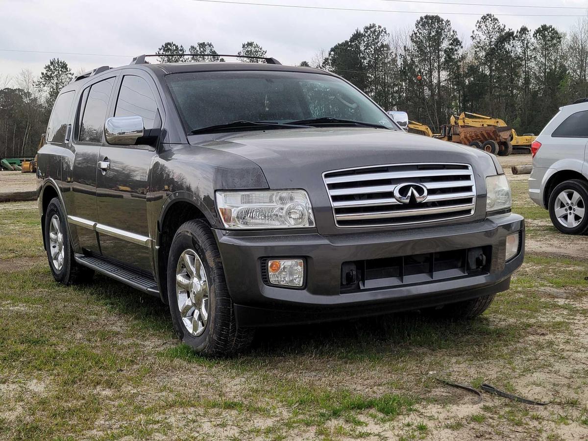 2006 INFINITI QX56 VIN:5N3AA08C16N810056 5.6L engine, A/T, power windows,power locks, sunroof,