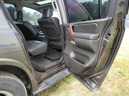 2006 INFINITI QX56 VIN:5N3AA08C16N810056 5.6L engine, A/T, power windows,power locks, sunroof,