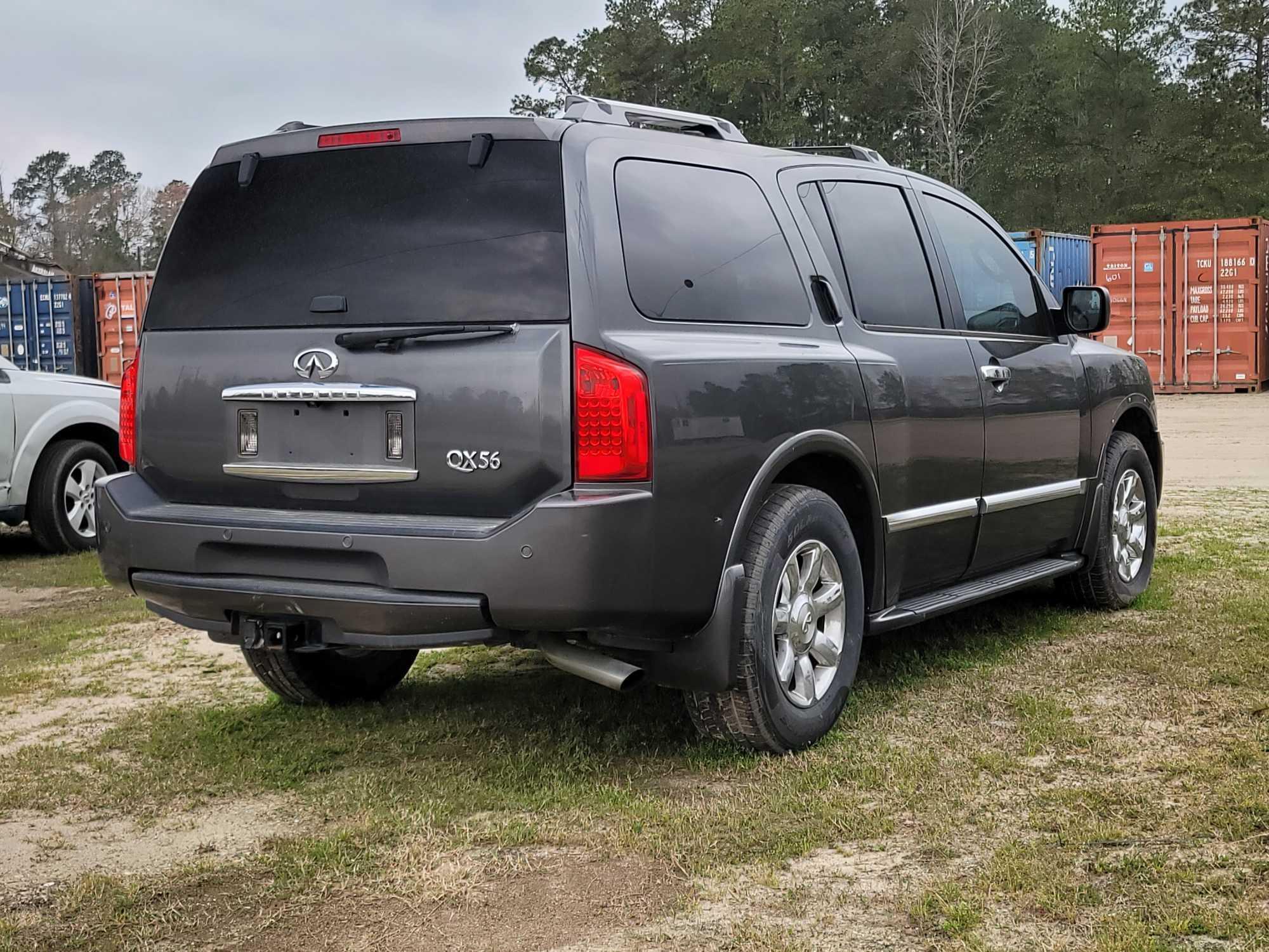 2006 INFINITI QX56 VIN:5N3AA08C16N810056 5.6L engine, A/T, power windows,power locks, sunroof,