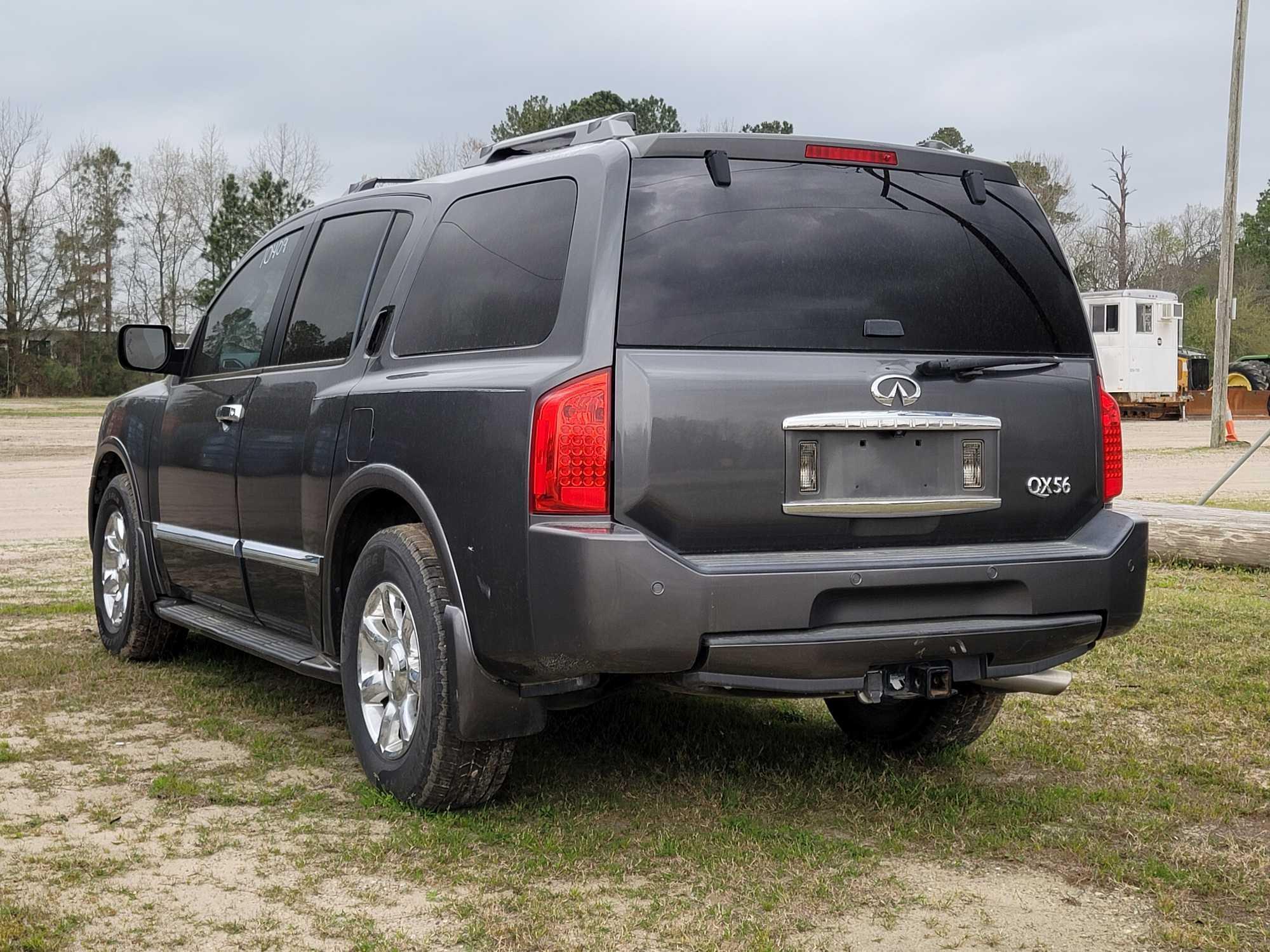 2006 INFINITI QX56 VIN:5N3AA08C16N810056 5.6L engine, A/T, power windows,power locks, sunroof,