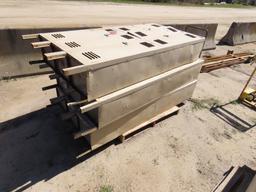 (3) sets of 6 schoolhouse lockers