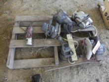Pallet of electric tools, saws/sanders