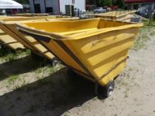 Industrial big plastic material hand cart