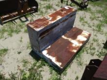 Truck bed fuel tank