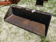 72inch skid steer bucket