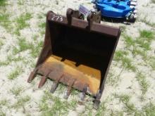 36inch Woods backhoe bucket