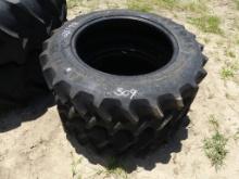 (2) Firestone 11.2-24 tractor tires (New)