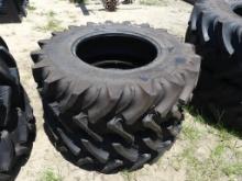 (2) Tiron 14.9R24 tractor tires (New)