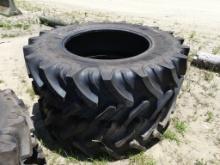 (2) Tiron 18.4R34 tractor tires (New)