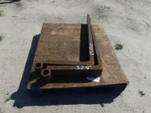 Set of pallet forks