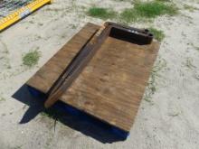 Set of forklift forks