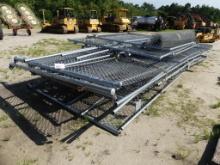 Large quanity of chain link fence & roller gates